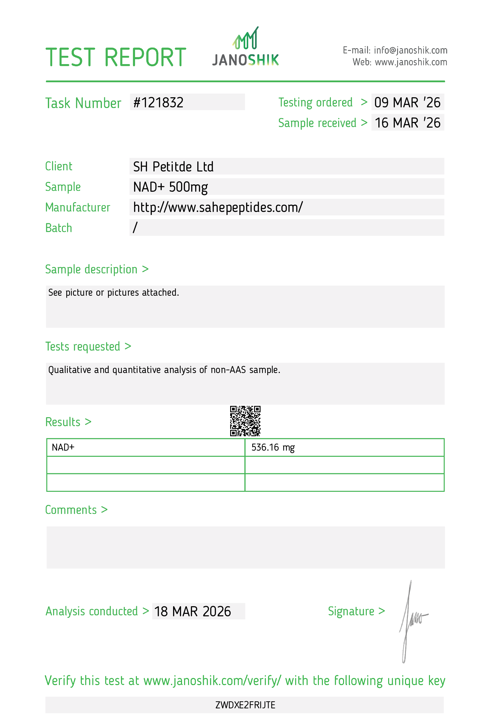 NAD+ documentation preview